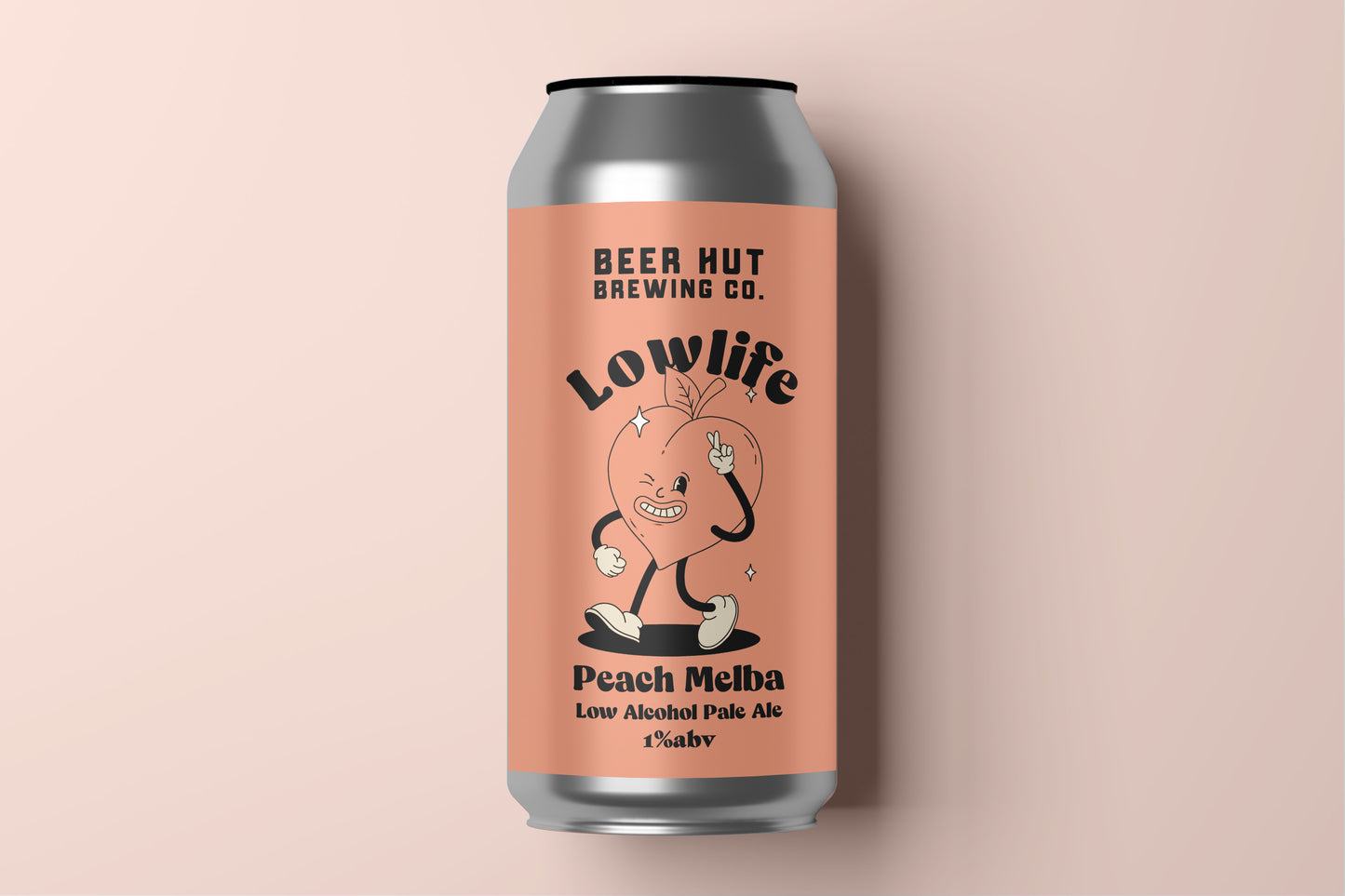 PEACH MELBA / LOW ALCOHOL PALE ALE / 1%ABV ** DISCOUNTED**