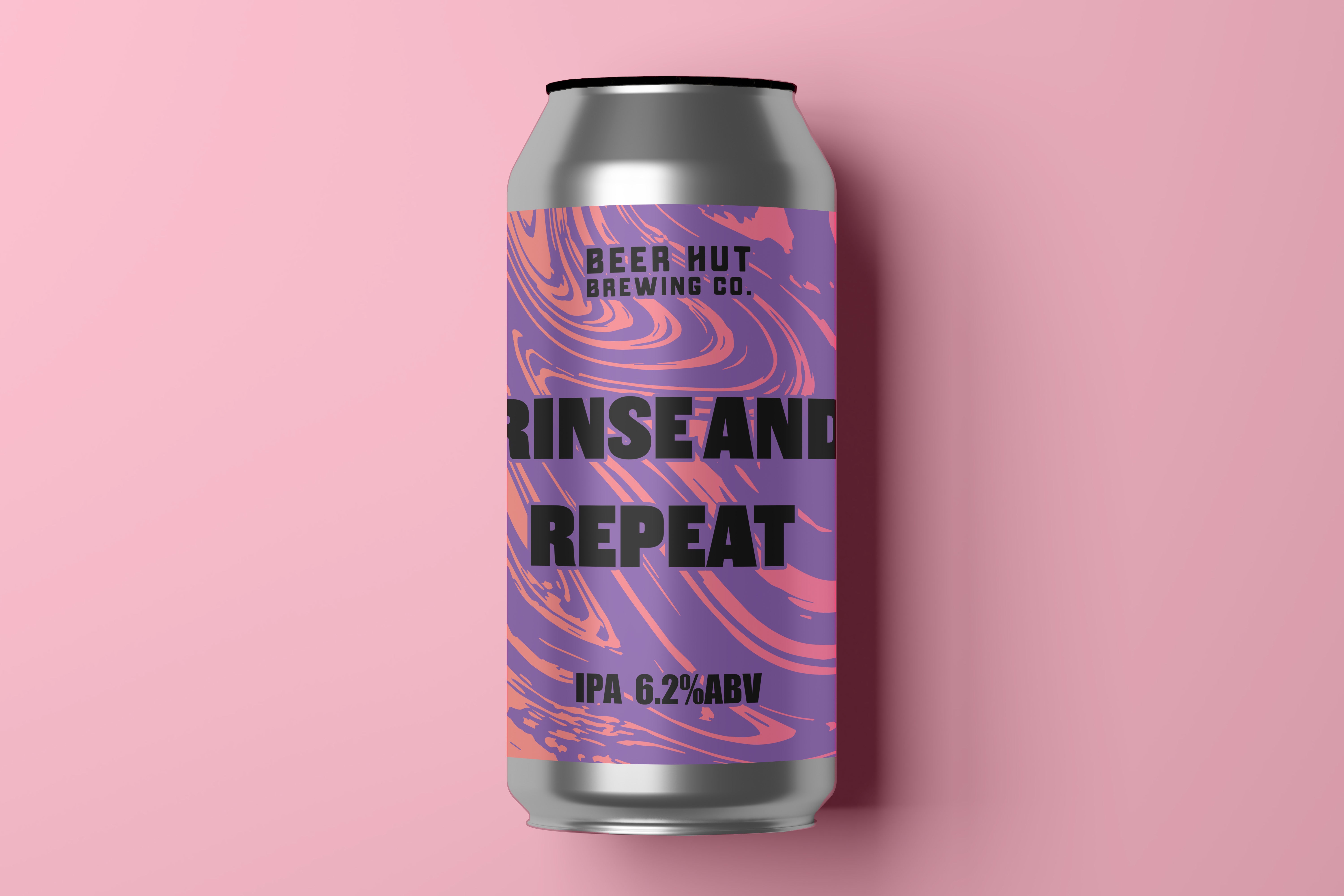 Beer Hut RINSE AND REPEAT  IPA  6.2%ABV - Beer Hut Brewing Company