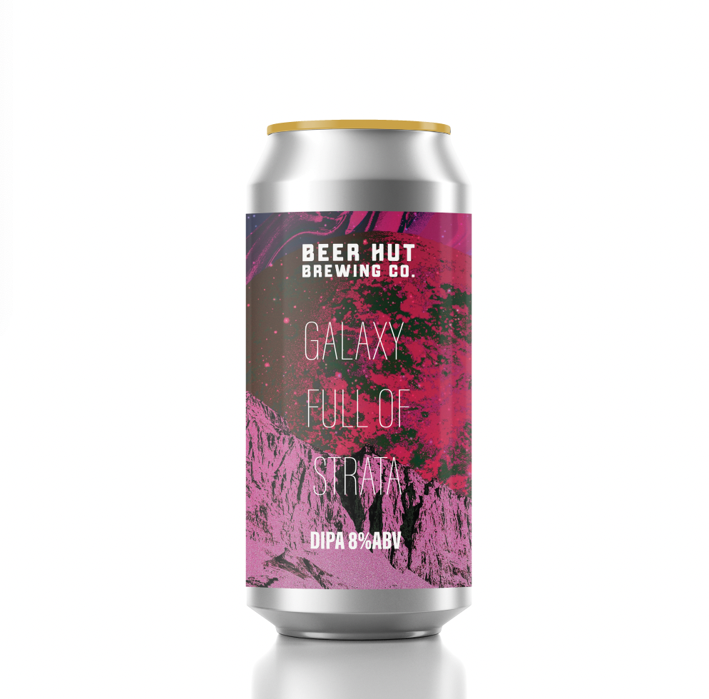 Beer Hut GALAXY FULL OF STRATA  DIPA 8%ABV *LIMITED RUN* - Beer Hut Brewing Company