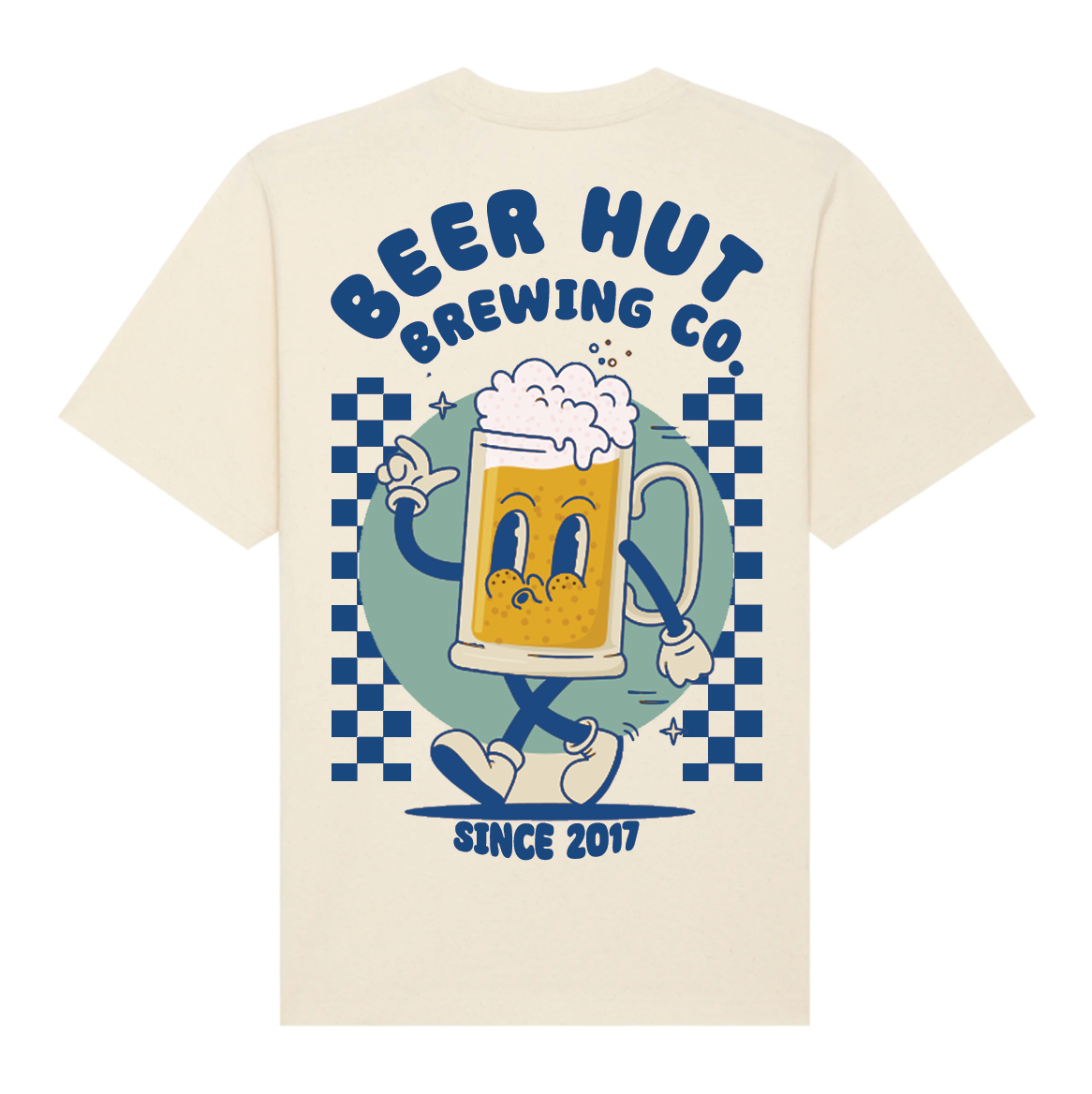 BEER ME UP / GRAPHIC BEER HUT T SHIRT